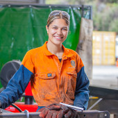 Tylah’s story: Māori and Pasifika Trades Training (MPTT) and Mechanical Engineering Trades graduate 